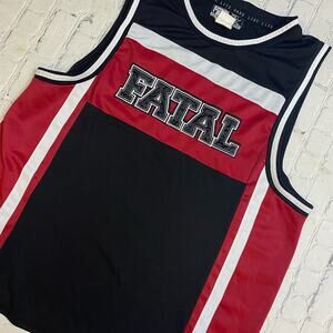 Vintage Fatal Live‎ Life Hard  SRH Tank top Jersey Kottonmouth Kings XXL Y2K
